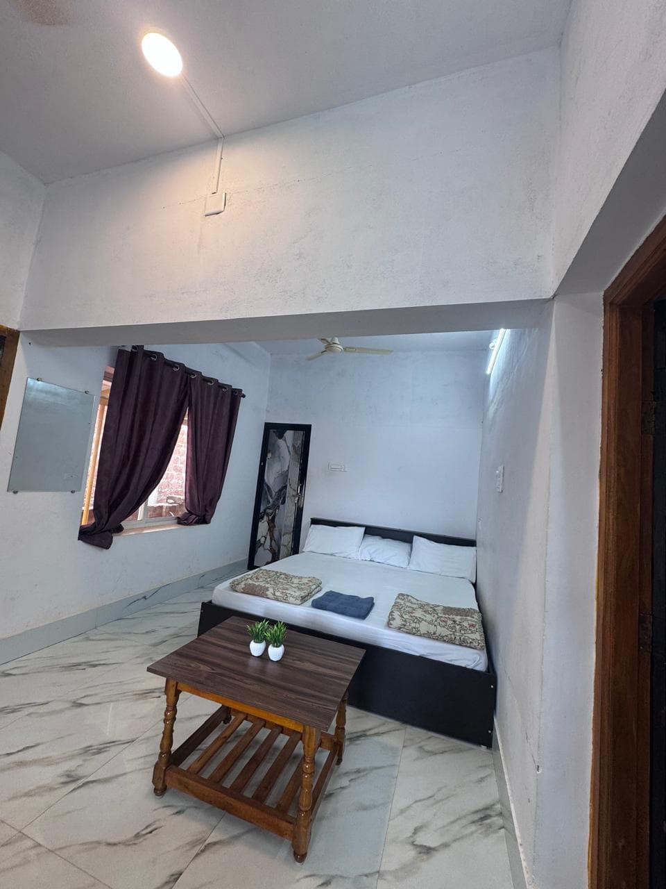 Deluxe AC Room arranged for 3 sharing occupancy in Murudeshwar